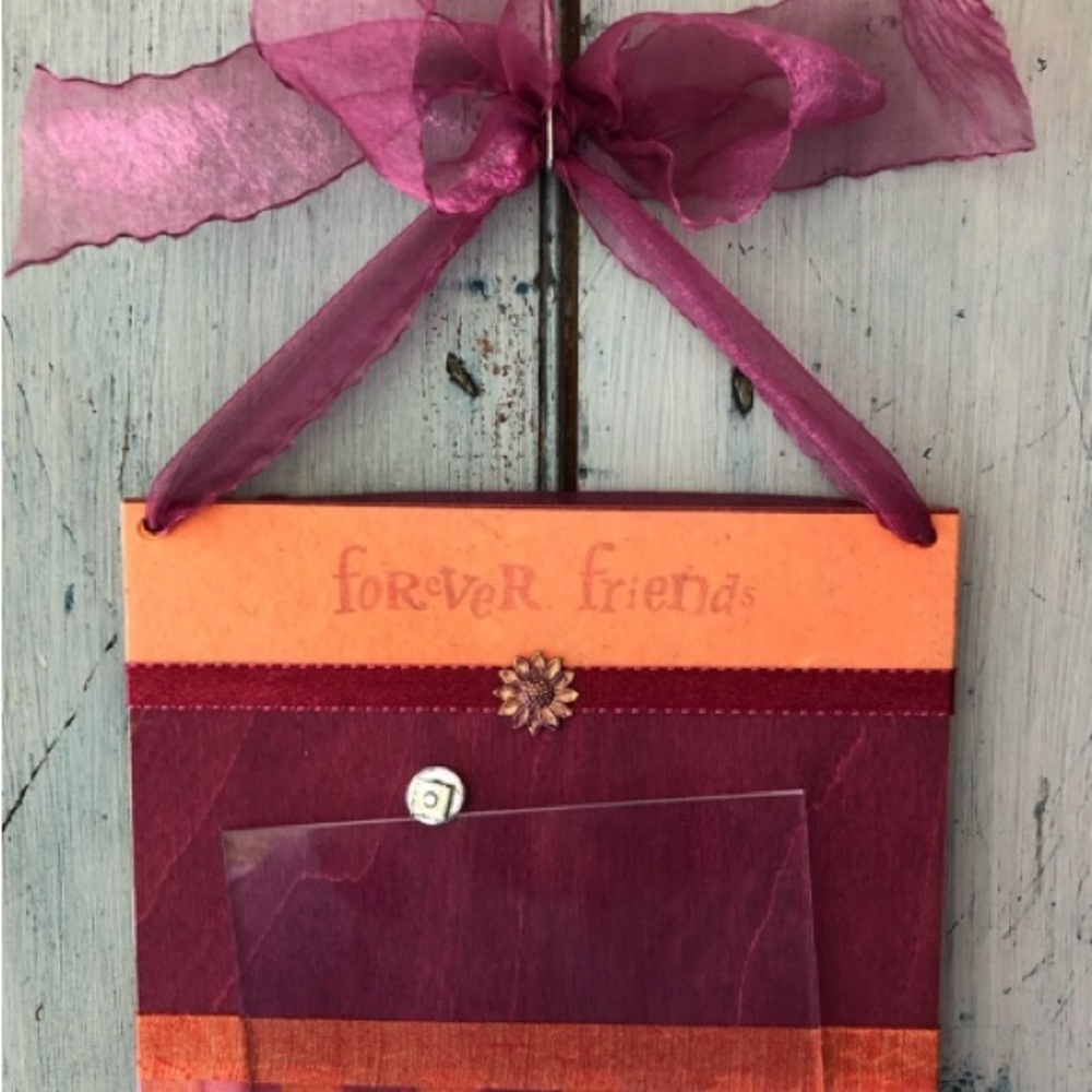 “Forever Friends” frame for your BFF, hand crafted by A.I. Paper Designs - Picture 4 of 9